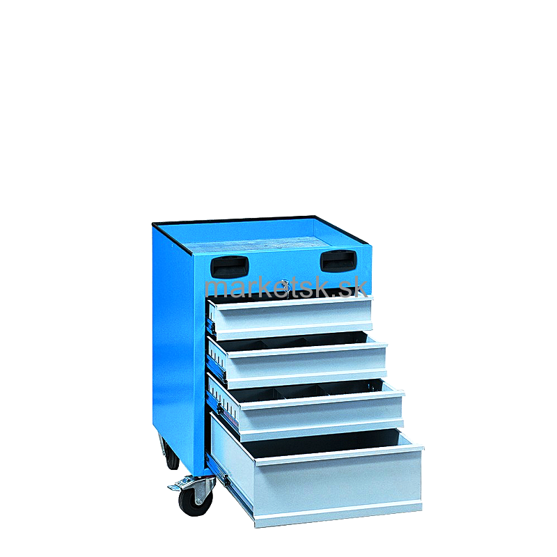 Dielenský pracovný stôl s kontajnerom PSM002 - 119 x 60 x 85 cm